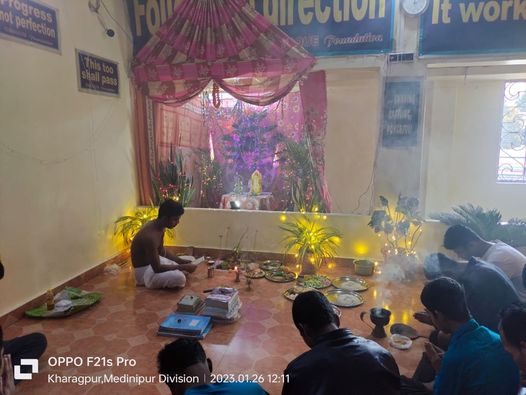 Saraswati Puja at Resque Foundation…